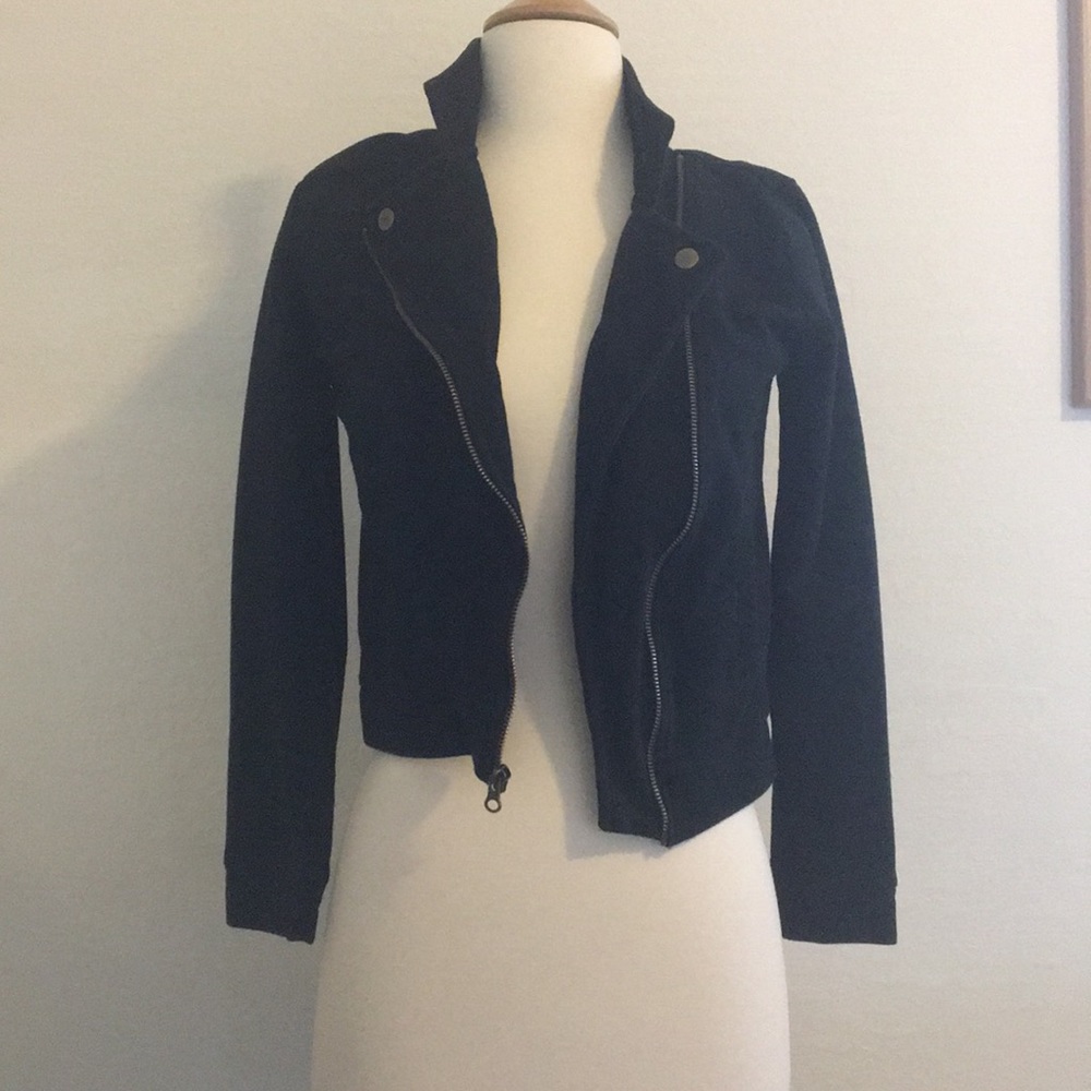 black jacket